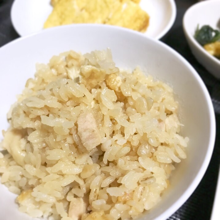 簡単美味しい！とり胸肉の炊き込みご飯